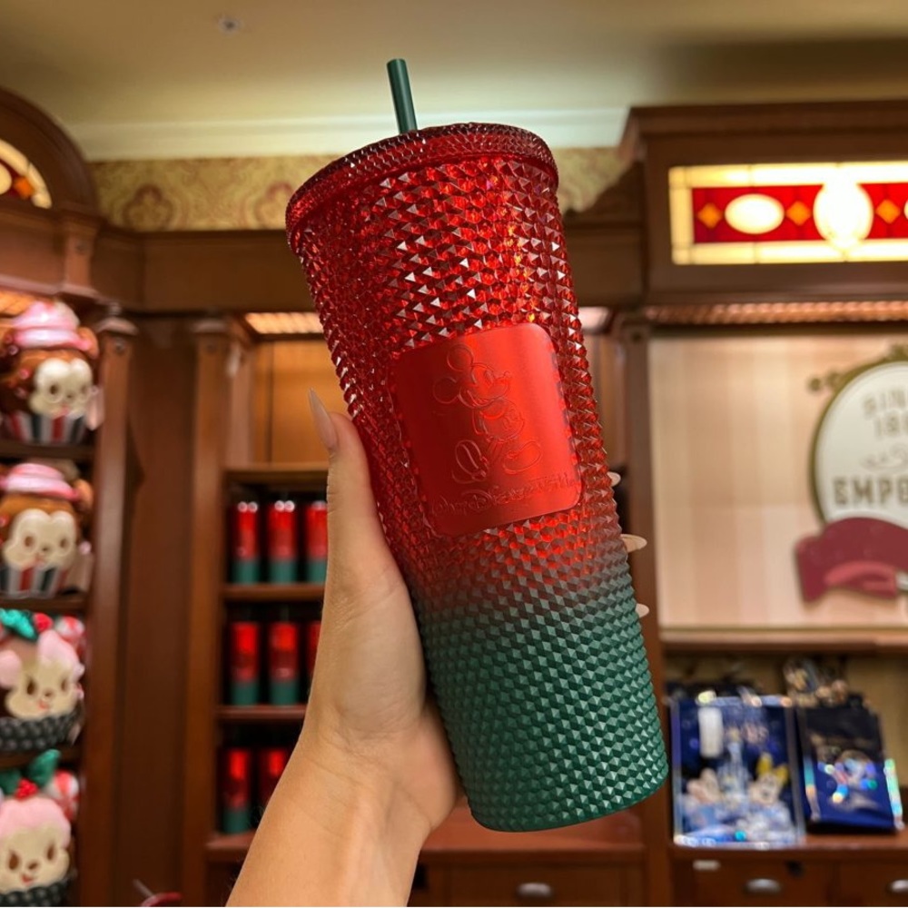 Disney Starbucks Studded Christmas Tumbler 2022